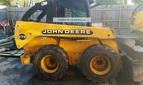 2004 john deere 270 skid steer specs|john deere 270d lc.